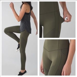 SOLD Lululemon All the Right Places Fatigue Green